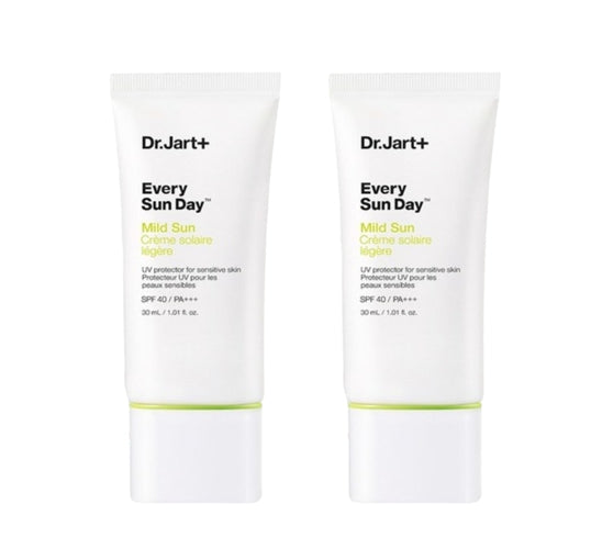 2 x Dr.Jart+ Every Sun Day Mild Sun 30ml SPF40 PA+++ from Korea