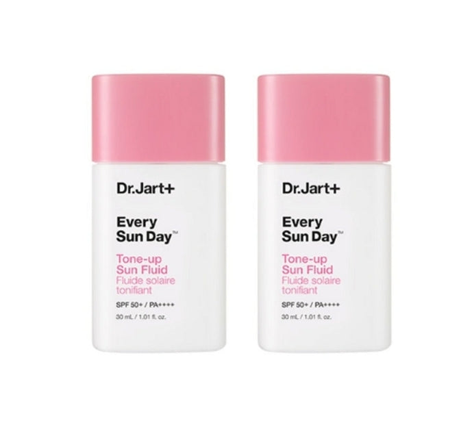 2 x Dr.Jart+ Every Sun Day Tone Up Sun Fluid 30ml, SPF50+ PA++++ from Korea, 2 x Dr.Jart+ Every Sun Day Tone Up Sun Fluid 30ml, SPF50+ PA++++ from Korea_1, 2 x Dr.Jart+ Every Sun Day Tone Up Sun Fluid 30ml, SPF50+ PA++++ from Korea_2