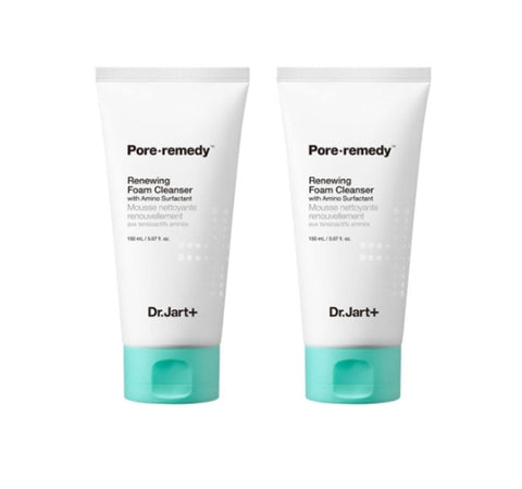 2 x Dr.Jart+ Pore Remedy Renewing Foam Cleanser 150ml from Korea, 2 x Dr.Jart+ Pore Remedy Renewing Foam Cleanser 150ml from Korea_1, 2 x Dr.Jart+ Pore Remedy Renewing Foam Cleanser 150ml from Korea_2