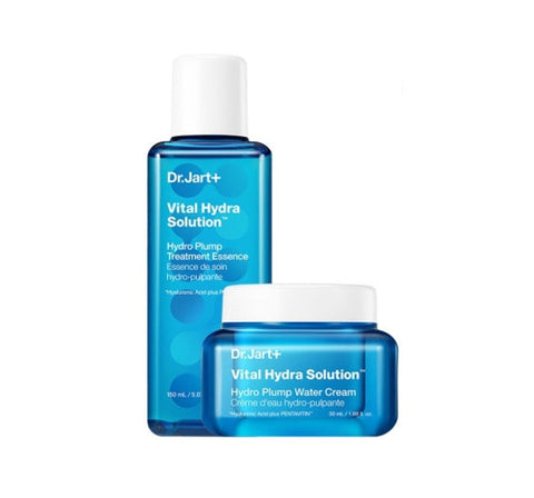 Dr.Jart+ Vital Hydra Solution Hydro Plump Treatment Essence + Cream Single Set (2 Items) from Korea, Dr.Jart+ Vital Hydra Solution Hydro Plump Treatment Essence + Cream Single Set (2 Items) from Korea_1, Dr.Jart+ Vital Hydra Solution Hydro Plump Treatment Essence + Cream Single Set (2 Items) from Korea_2