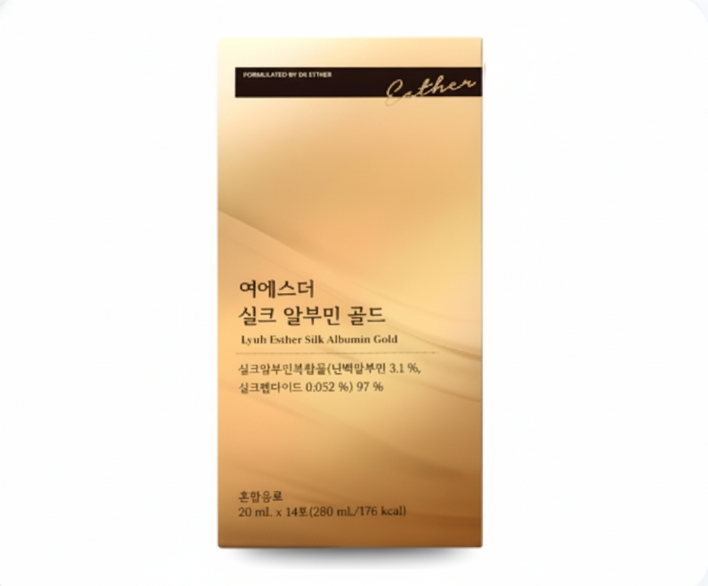 ESTHER FORMULA Lyuh Esther Silk Albumin Gold (20ml x 14ea) from Korea