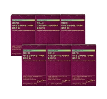 6 x ESTHER FORMULA Liposome Glutathione Direct Ultra 9X, 370mg x 30 sheets from Korea