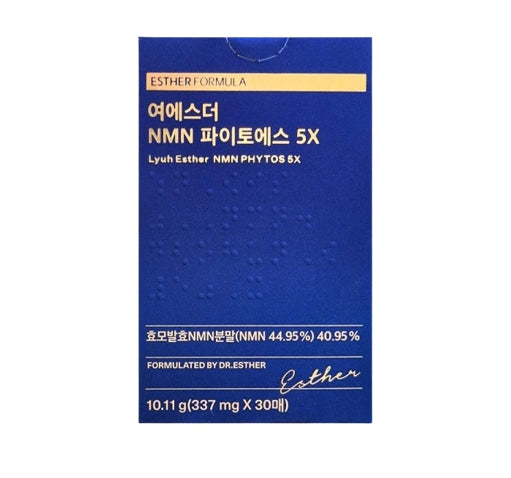 ESTHER FORMULA NMN Phytos 5X, 30 Sheets from Korea