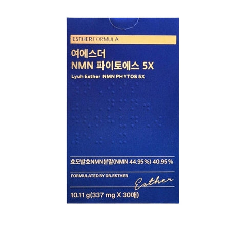 ESTHER FORMULA NMN Phytos 5X, 30 Sheets from Korea