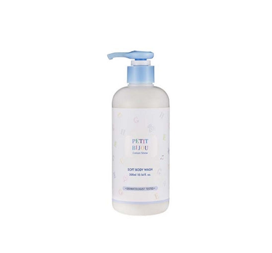 ETUDE Petit Bijou Cotton Snow Soft Body Wash 300ml from Korea