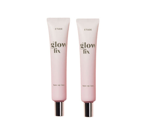 2 X ETUDE Glow Fix Tone-up Base 30ml from Korea