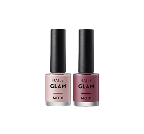 ETUDE MODI Glam Nails (2 Colors; Cotton Pink, Wine Purple) from Korea