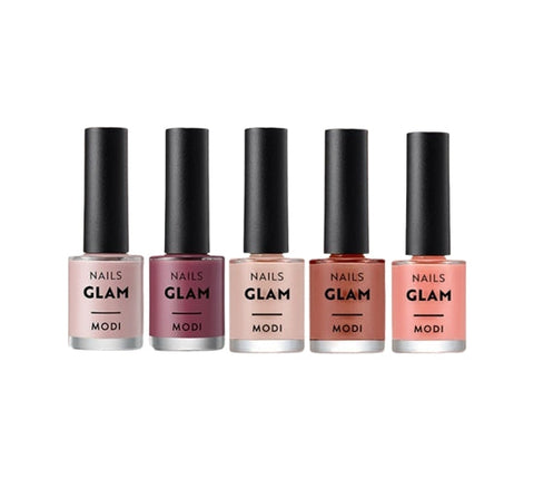 ETUDE MODI Glam Nails (5 Colors; Cotton Pink, Wine Purple, May Beige, Odd Rose, Juliet Fleur) from Korea