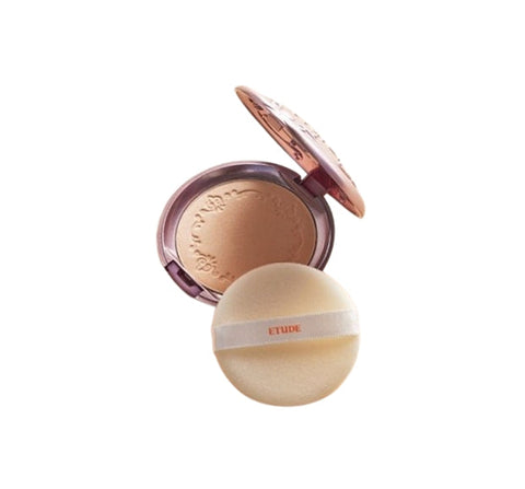 ETUDE Secret Beam Powder Pact SPF36/PA+++, N02 Light Pearl Beige from Korea
