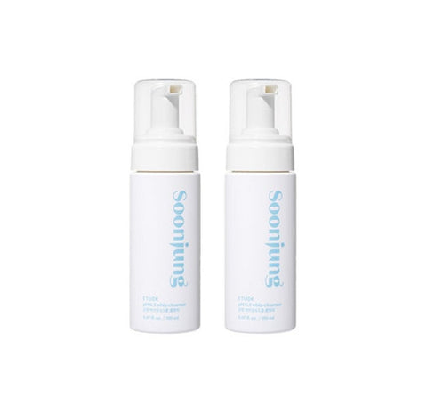 2 X ETUDE Soonjung pH 6.5 Whip Cleanser 150ml from Korea