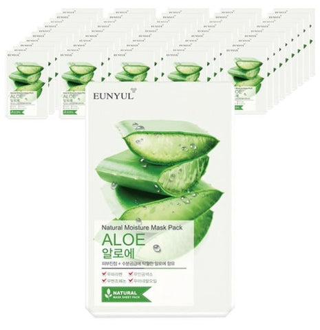 EUNYUL Natural Aloe Mask Pack (50 Sheets)