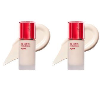 2 x Espoir Be Velvet Foundation SPF22 PA++ 30g 10 Colours from Korea