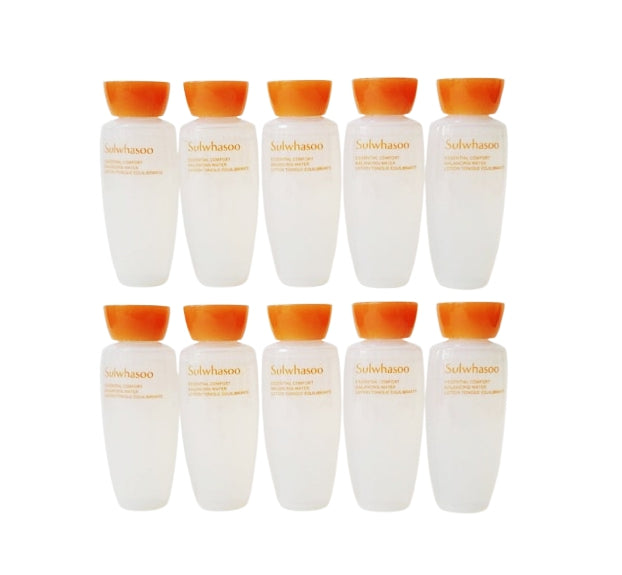 [For Testing] 10 x Sulwhasoo Essential Comfort Balancing Water 15ml Korea by Sulwhasoo