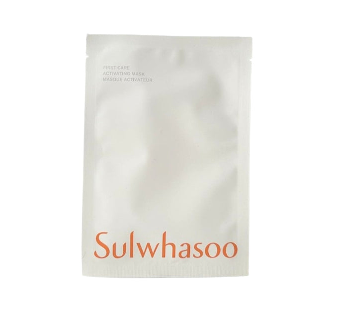 [For Testing] 5 x New Sulwhasoo First Care Activating Mask from Korea by Sulwhasoo