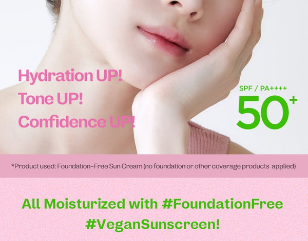 ma:nyo Foundation-Free Sun Cream Moisture 50ml from Korea