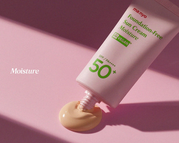 ma:nyo Foundation-Free Sun Cream Moisture 50ml from Korea