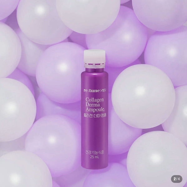 LG H&H Vital Garden re:tune Collagen Derma Ampoule (25ml x 28 bottles) from Korea
