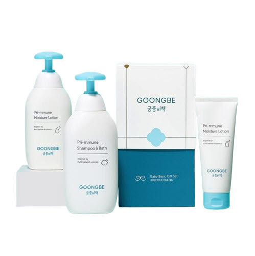 GOONGBE Baby Basic Gift Set (3 Items) from Korea