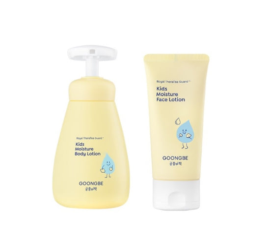 GOONGBE Kids Moisture Body Lotion 250ml + Moisture Face Lotion 80ml from Korea by GOONGBE