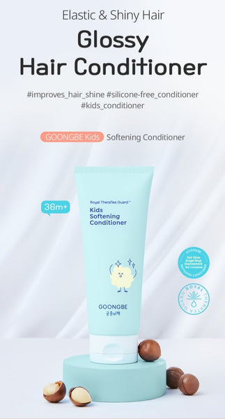 GOONGBE Kids Fresh Shampoo 300ml + Softening Conditioner 200ml from Korea by GOONGBE