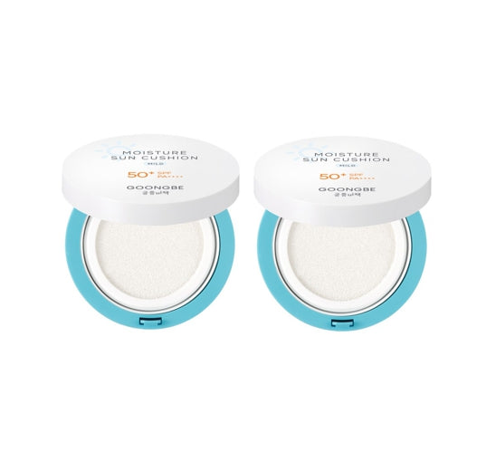 2 X GOONGBE Moisture Sun Cushion Mild 14g from Korea by GOONGBE