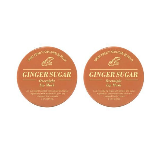 2 X ETUDE Ginger Sugar Overnight Lip Mask, 23g from Korea