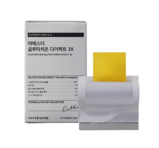 ESTHER FORMULA Glutathione Direct Film 3X, 30 Sheets from Korea_KT by ESTHER FORMULA