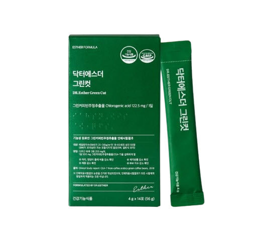 ESTHER FORMULA Green Cut, 14 Packets (2-week supply) from Korea_KT