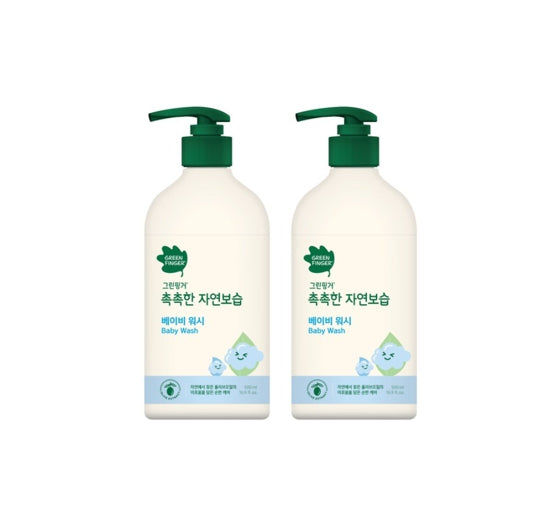2 X Green Finger Baby Wash 500ml from Korea
