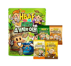 HBAF 4-Flavour Almonds Mini Packs, 4 Flavours x 5 Packs from Korea