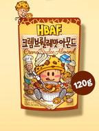 3 x HBAF Creme Brulee Almond 190g from Korea