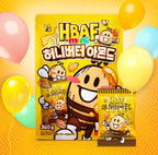 HBAF Honey Butter Almond Mini Packs 20g x 15 Packs from Korea