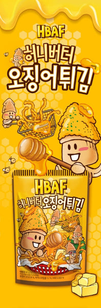 2 x HBAF Honey Butter Fried Squid 60g  from Korea