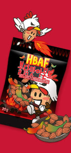HBAF Party Box Spicy, 4 Flavors x 5 Packs from Korea