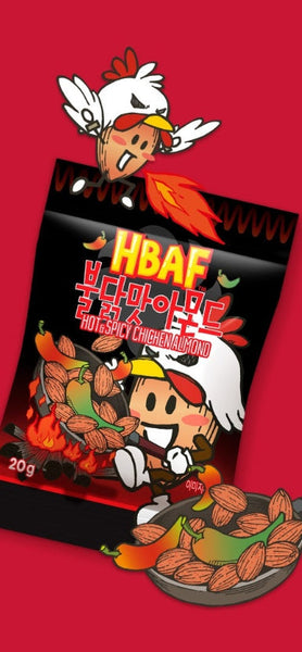 HBAF Party Box Spicy, 4 Flavors x 5 Packs from Korea