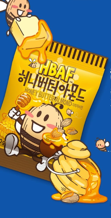 HBAF Party Box Sweet, 4 Flavors x 5 Packs from Korea