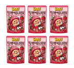 6 x HBAF Strawerry Almond Crunch 100g from Korea