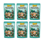 6 x HBAF Mint Choco Almond 120g from Korea