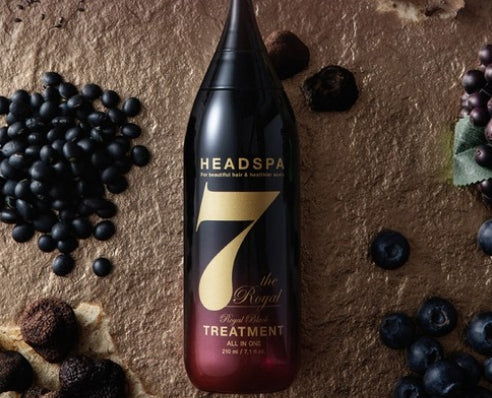 2 x HEADSPA 7 Royal Black Treatment 210ml from Korea