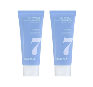 2 x HEADSPA 7 No-wash Shampoo 100ml from Korea