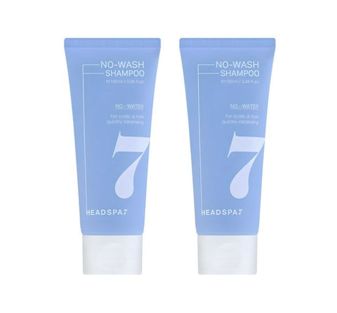 2 x HEADSPA 7 No-wash Shampoo 100ml from Korea