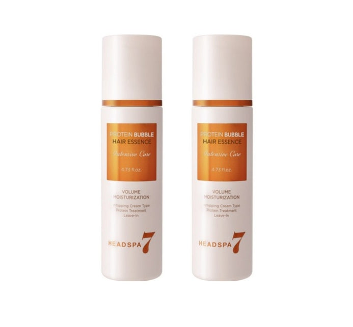 2 x HEADSPA 7 Protein Bubble Hair Essence 140ml from Korea