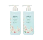 2 x THE FACE SHOP Daily Perfume Hand Lotion Orchid 300ml – Floral Moisturising Hand Care from Korea