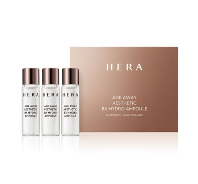 HERA Age Away Aesthetic BX Hydro Ampoule 5ml x 12ea from Korea + Sample(3 Item)