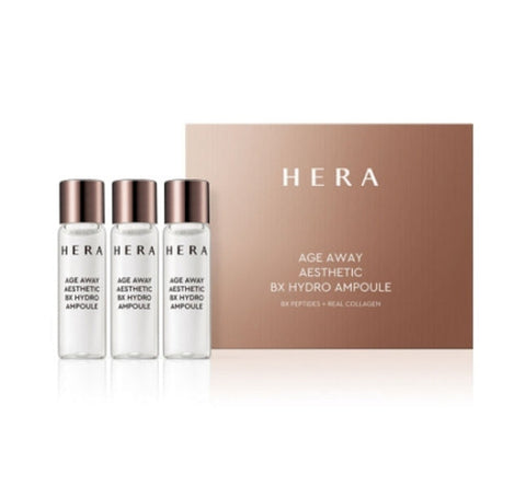 HERA Age Away Aesthetic BX Hydro Ampoule 5ml x 12ea from Korea + Sample(3 Item)