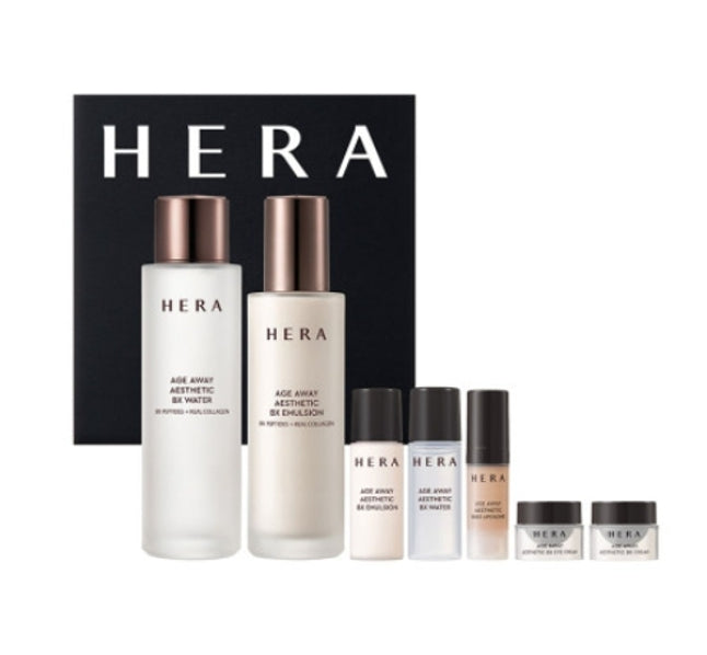 HERA Age Away Aesthetic BX Set (7 Items) from Korea + Samples(2 Items)