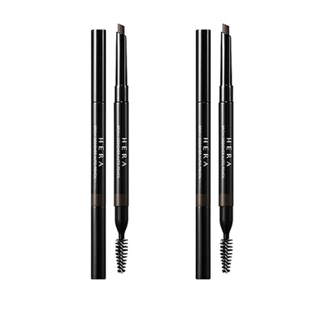 2 x HERA Brow Designer Auto Pencil Main 2 Colours from Korea