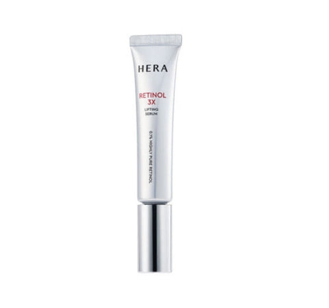 HERA Retinol 3X Lifting Serum with triple retinol formula for firming, smoothing, and anti-aging skincare