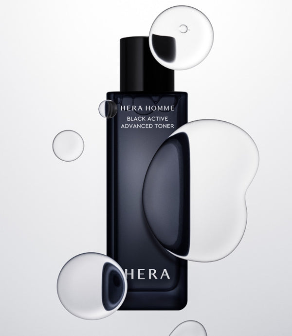 [MEN] HERA Homme Blue Essence in Toner 125ml + Sample (1 Item) from Korea