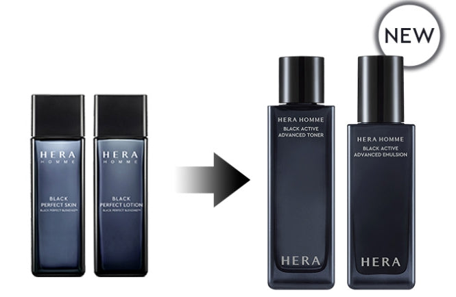 [MEN] HERA Homme Blue Essence in Toner 125ml + Sample (1 Item) from Korea